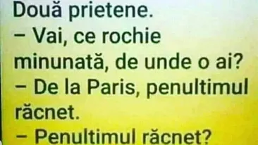 BANCUL ZILEI | ”Vai, ce rochie minunată! De unde o ai?”