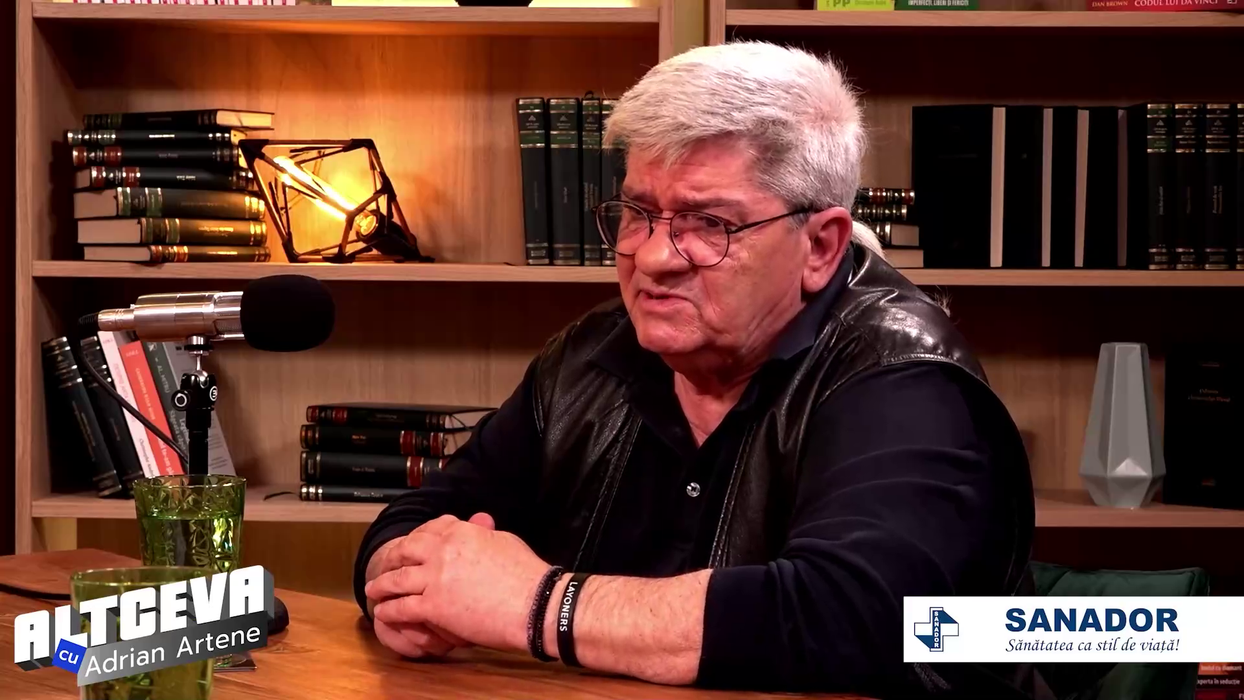 Podcastul poate fi urmărit integral pe canalul de YouTube ”ALTCEVA cu Adrian Artene” / (Sursa: Captură video)