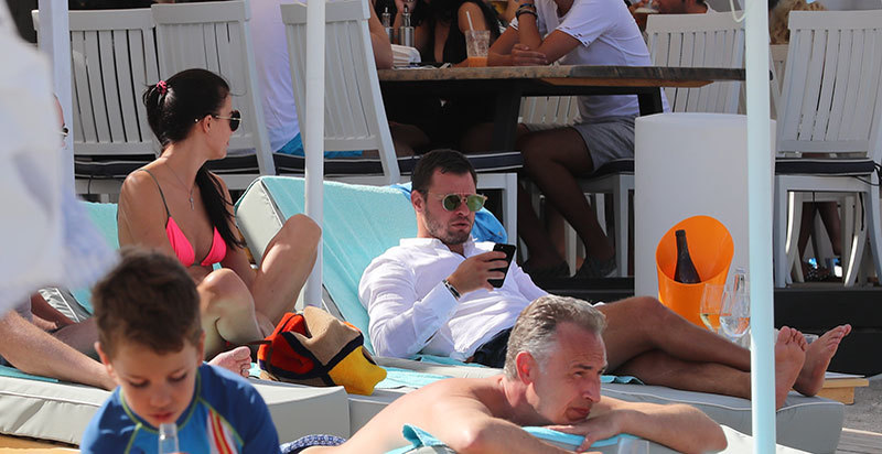 Marius Niculae şi iubita sa s-au simţit perfect la Mamaia