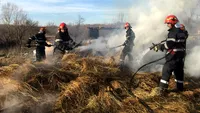 Incendiu într-o gospodărie dintr-o comună argeșeană. Focul a fost pus intenționat