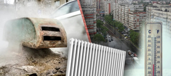 Următoarele trei nopți sunt decisive pentru furnizarea căldurii în București. Temperaturile medii „legale” vor fi la limită. Peste 1.000 de blocuri, fără apă caldă