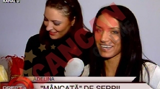 Dupa ce a fost "mancata" de serpi, Adelina Pestritu a aruncat cu sageti in Varciu