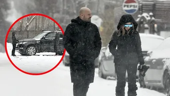 Andrei Ștefănescu a suferit în tăcere, sub privirile iubitei. Dragostea trece prin stomac, chiar și pe viscol