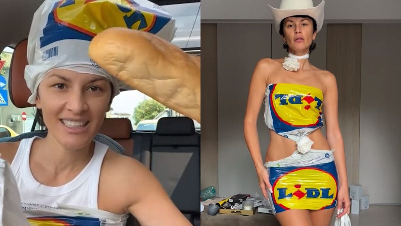 Singura influenceriță care a pus-o la zid pe Sânziana Negru, după ce a aruncat la gunoi produsele promovate de la LIDL: ”Mâncarea este sfântă!”