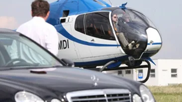 Virgil Iantu: Imi doresc sa invat sa pilotez! A filmat promo-ul pentru Vrei sa fii milionar in elicopter!