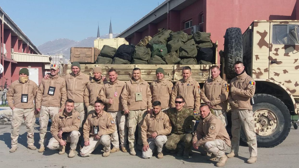 Jandarmii români din Afganistan au fost premiați de NATO