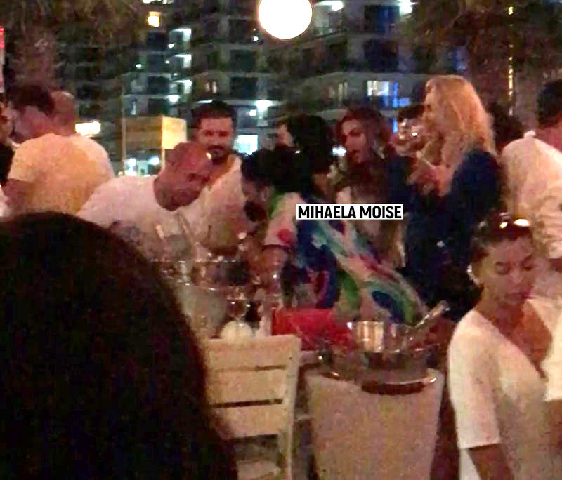 Mihaela Moise a avut parte de o seară minunată în club