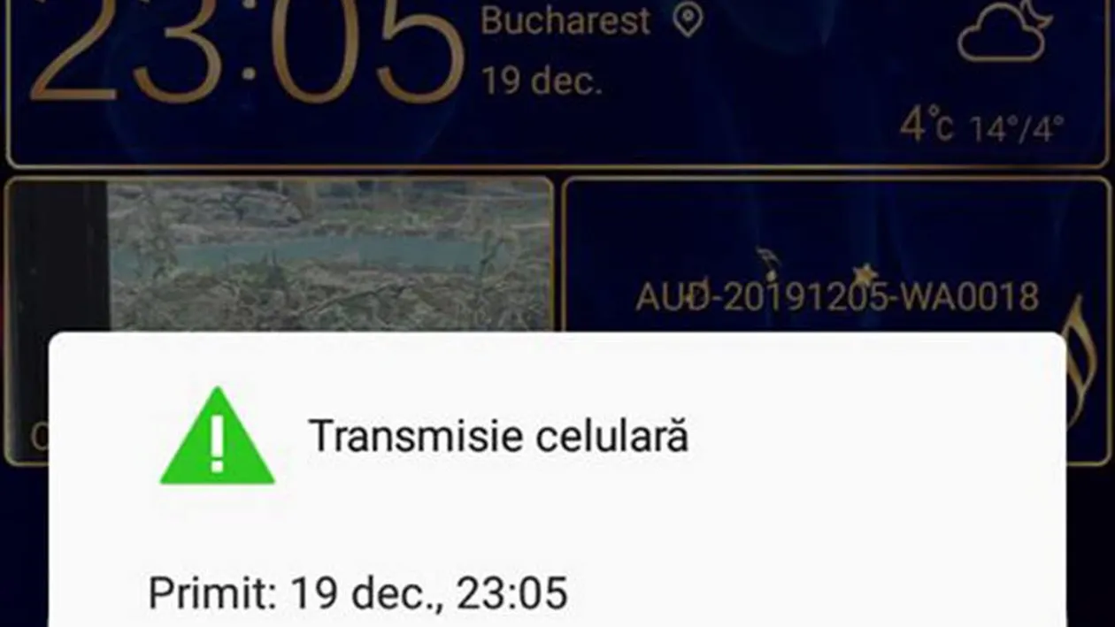 Adăpostiți-vă! Mesajul șocant primit de bucureșteni de la Ro-Alert, azi-noapte la ora 23:05