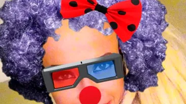 Anda Adam, machiata ca un clovn! Uite cum a jonglat cu culorile pentru a-si schimba look-ul!