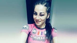 Diana Belbiţă, bătută măr la debutul în UFC. Vedeta de la Exatlon s-a pozat după loviturile puternice încasate și a spus ce face după meci