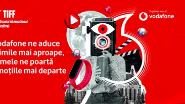 COMUNICAT TIFF 2023: Filme mult așteptate și experiențe inedite oferite de Vodafone la cel mai important festival de film din România