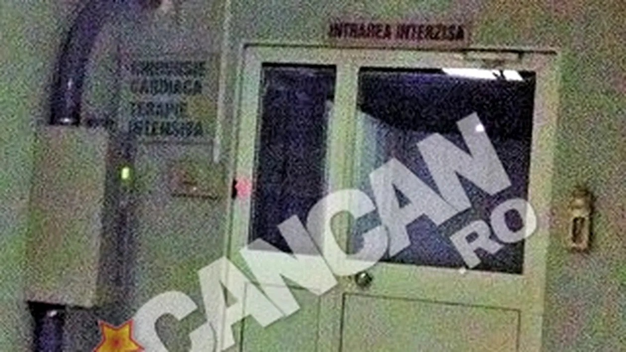CANCAN a reusit sa patrunda pana la etajul sase al Spitalului Floreasca, unde a fost internat fostul premier. Asa arata rezerva in care a stat Adrian Nastase