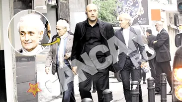 Jose Carreras a iesit sa vada Bucurestiul inainte de concertul de la Sala Palatului. La plimbare pe Calea Victoriei, flancat de bodyguarzi