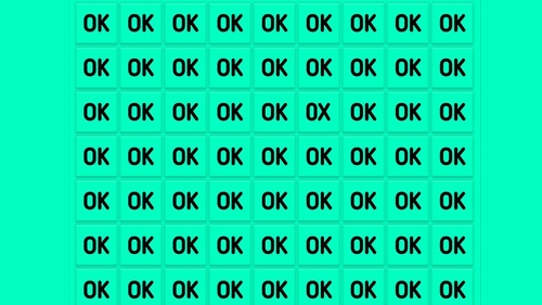 Test de perspicacitate | Găsiți "OK"-ul care nu este OK. Geniile îl văd în 5 secunde!