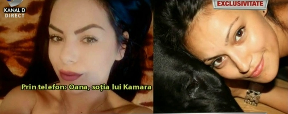 Oana Kamara şi Mădălina, amanta artistului. Sursa foto: captură Kanal D