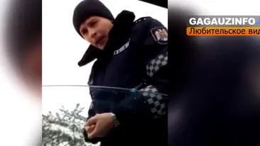 Ce i-a făcut un polițist unui șofer care vorbea în limba rusă! VIDEO spectaculos