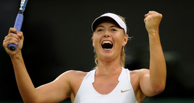 Maria Sharapova este recunoscuta pentru urletele din teren