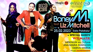 Wilmark Entertainment Show și Arsenium (ex-Ozone) sunt invitați speciali ai concertului Boney M
