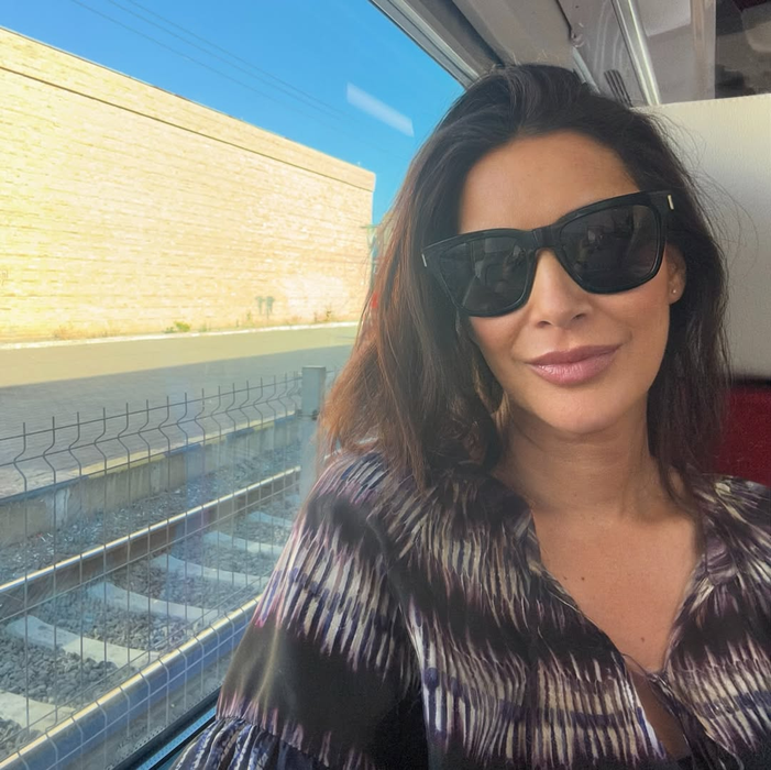 Andreea Berecleanu și soțul ei au mers cu trenul la mare. Dar surpriza majoră a venit la întoarcere: „Ce credeți?”