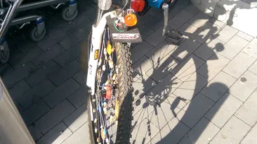 Cum arată cea mai tunată bicicletă din  Bucureşti! 