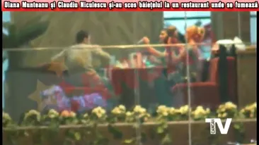 Diana si Claudiu Niculescu si-au scos baietelul la restaurant