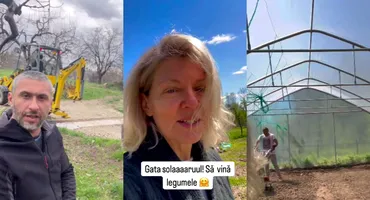 Cum arată solarul Danei Nălbaru și al lui Dragoș Bucur. Vedetele vor planta legume: „Ne inspiri”