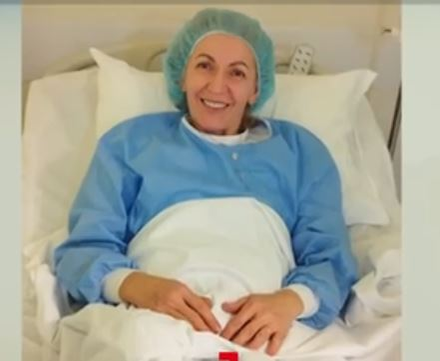 Carmen a devenit cea mai în vârstă mamă de gemeni din România/ sursă foto: captură video