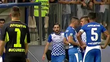 Bătaie între jucătorii lui Juventus după jocul cu FCSB