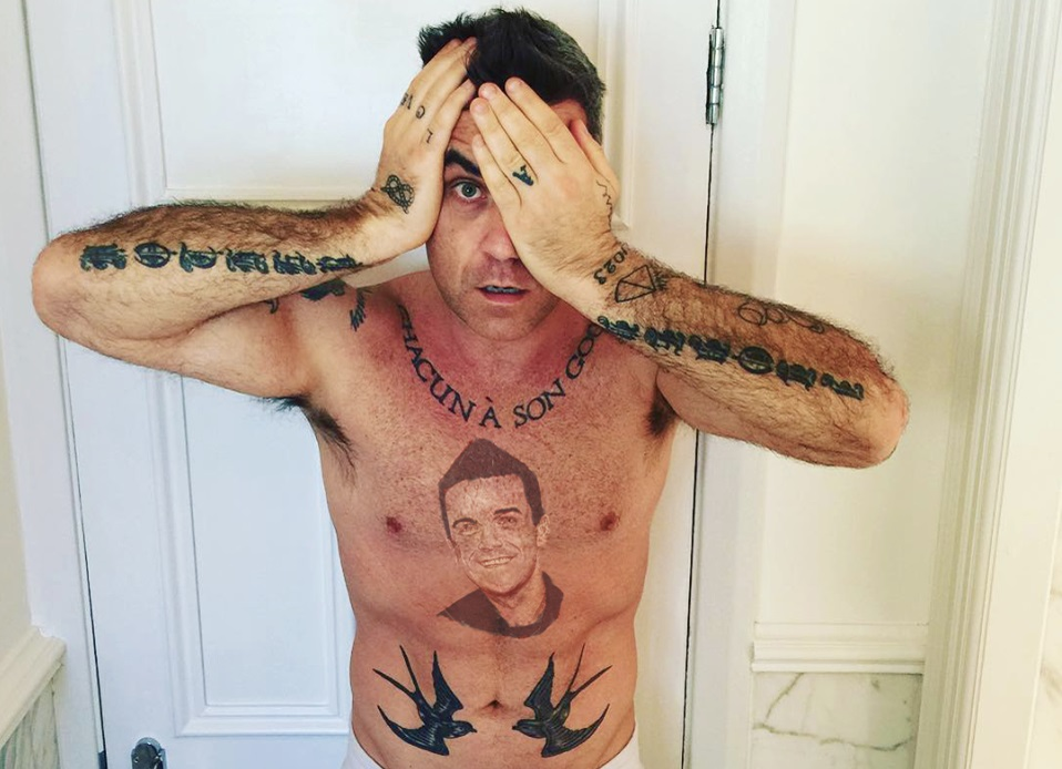 Robbie Williams a făcut injecții cu testosteron pentru a scăpa de depresie