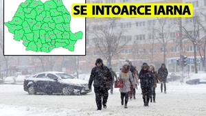ANM a schimbat prognoza. Se întoarce iarna în România de pe 15 martie