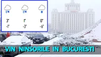 Meteorologii Accuweather anunță pe ce dată vin ninsorile în București, de fapt. Prognoza actualizată pentru iarna 2024/2025