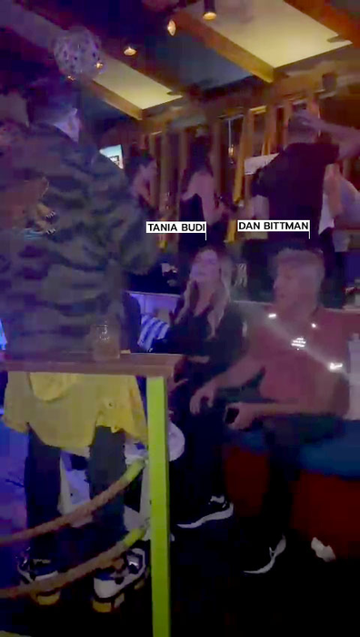 Tania Budi și Dan Bittman s-au distrat în club