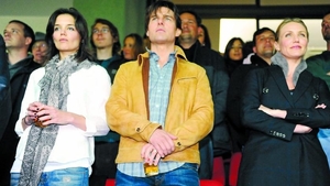 S-au cinstit cu whisky si bere pe stadion