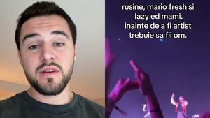 Cum se apără Mario Fresh, după ce un băiat a leșinat la concertul lui și nu s-a oprit: „Noi suntem într-o transă”