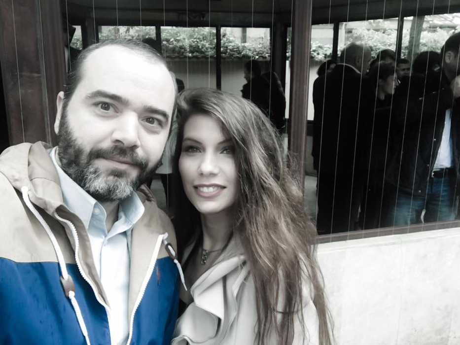 Cristi și Antonia, în urmă cu câțiva ani