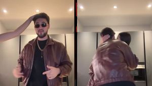 Mario Fresh, în tandrețuri cu prietena lui Nadd Hu. Fanii și-au dat coate când au văzut filmarea