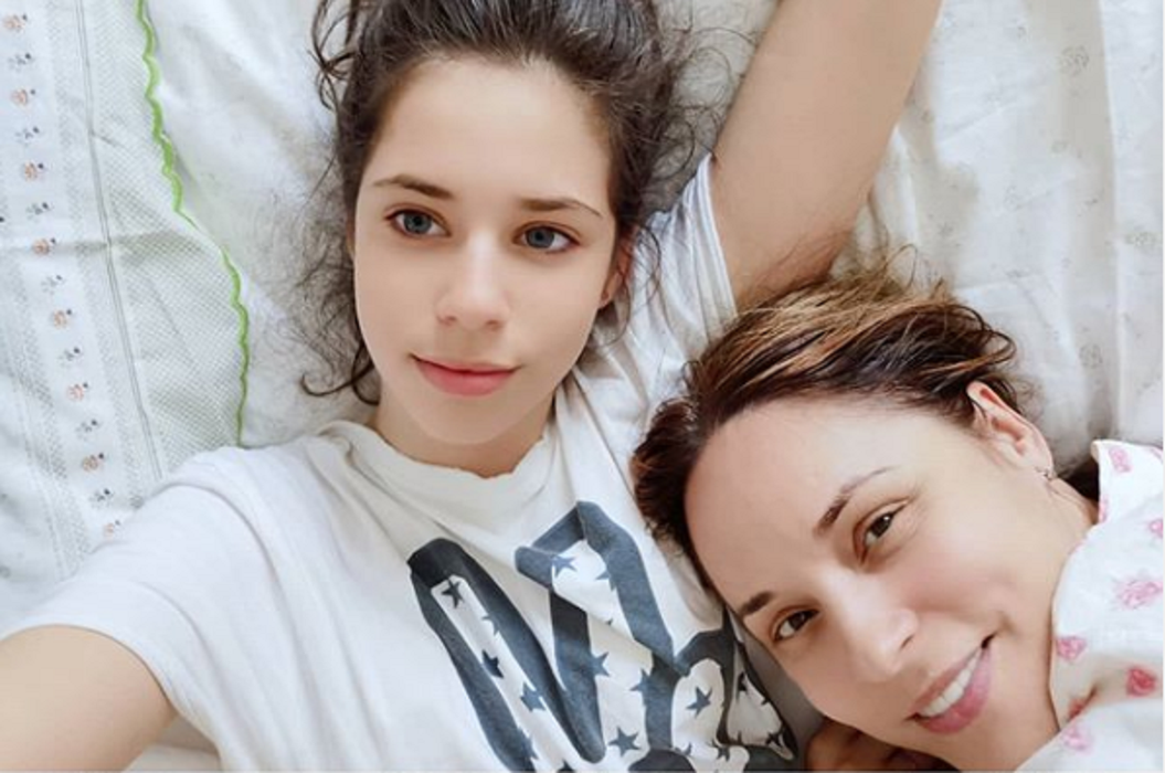 Andreea Marin și fiica ei, Violeta