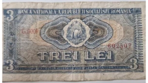 Prețul unei mici comori. Cu cât se vinde o bancnotă de 3 lei din 1966, acum, în 2023