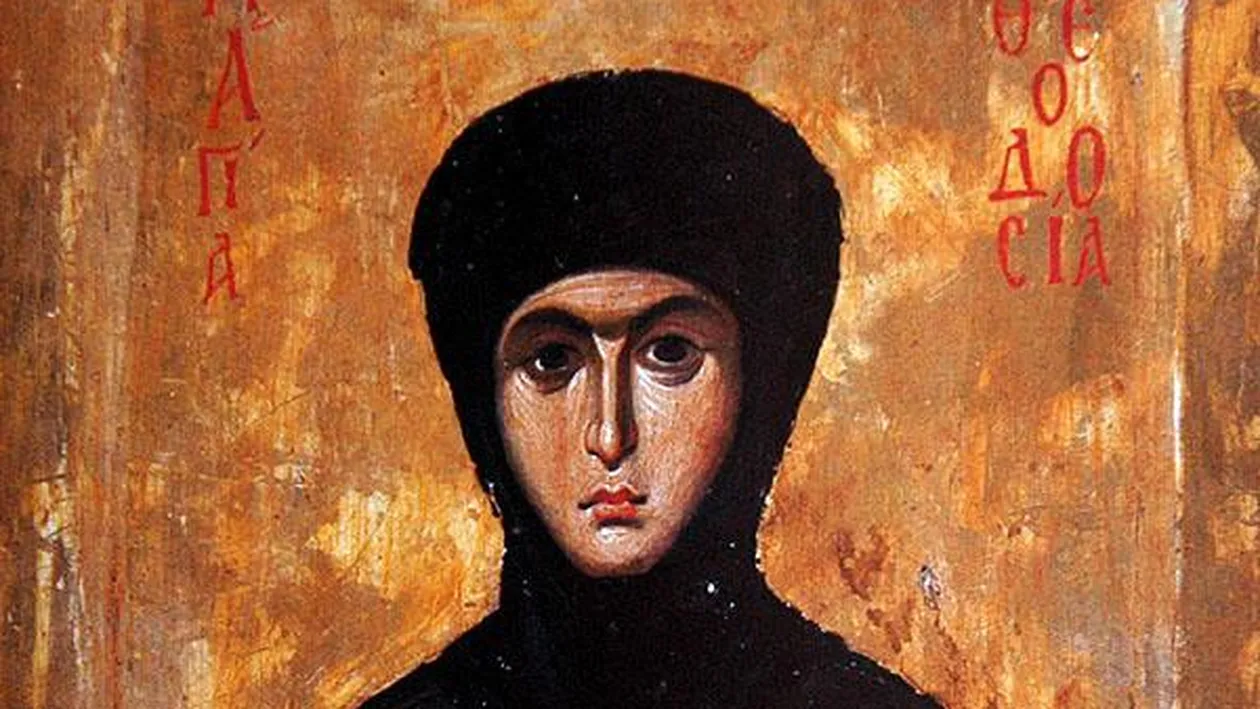 Creștinii o sărbătoresc astăzi pe Sfânta Muceniță Teodosia