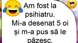 BANCUL ZILEI | Psihiatrul și oile