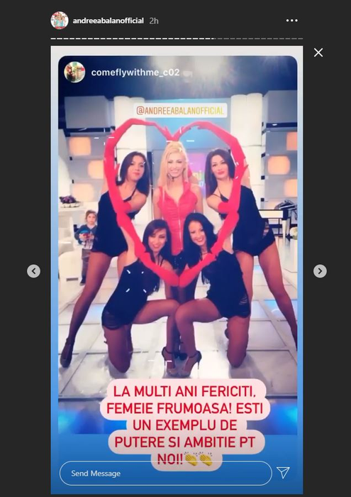 Andreea Bălan, răsfățată cu multe surprize de ziua ei! A publicat o poză de album cu bărbatul care ocupă un loc special în inima sa: