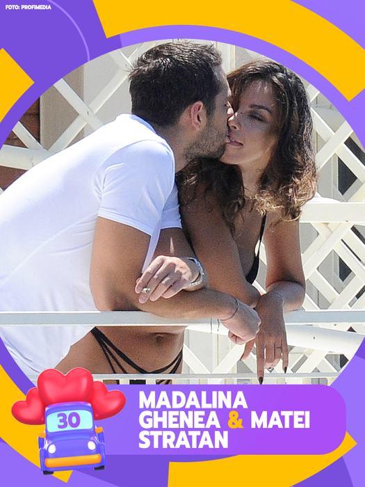 Cupidon lovește cu Top 50 pupăcioșii showbiz-ului! Gina Pistol și Smiley i-au întrecut pe Bodi și Ema Uta! Atenție, imagini interzise celor…singuri!