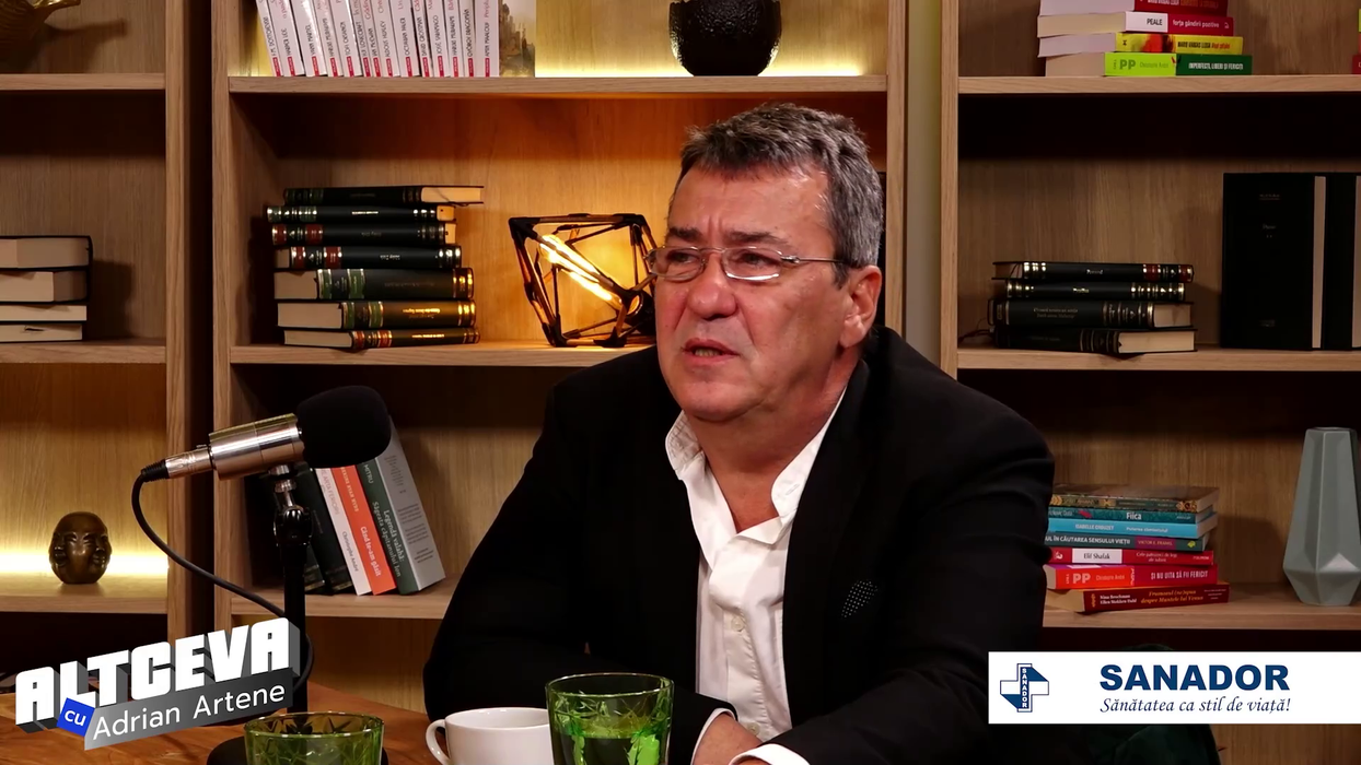 Florin Chilian este protagonistul celei mai recente ediții a podcastului "ALTCEVA cu Adrian Artene" (Foto: captură video)