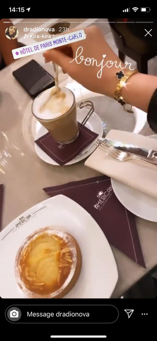 Alex Bodi și Daria Radionova au postat, în același timp, poze din aceleași locuri din Monaco