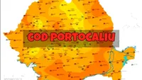 Avertizare de cod portocaliu în două județe din țară. Se anunță și vijelii și grindină