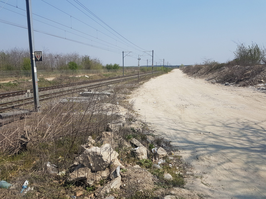 Monumentul funerar ridicat în memoria lui Nae Niculae a dispărut, din cauza unor lucrări în zonă