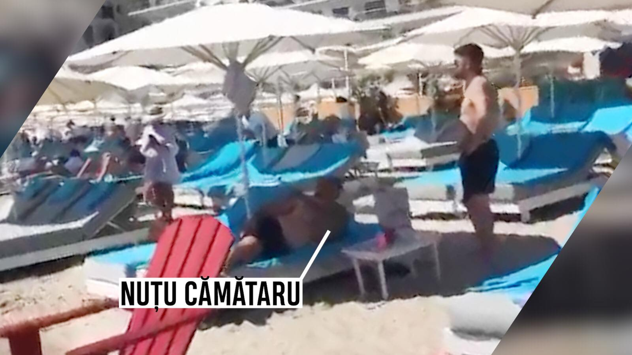 Nuțu Cămătaru s-a relaxat pe plaja milionarilor din Mamaia