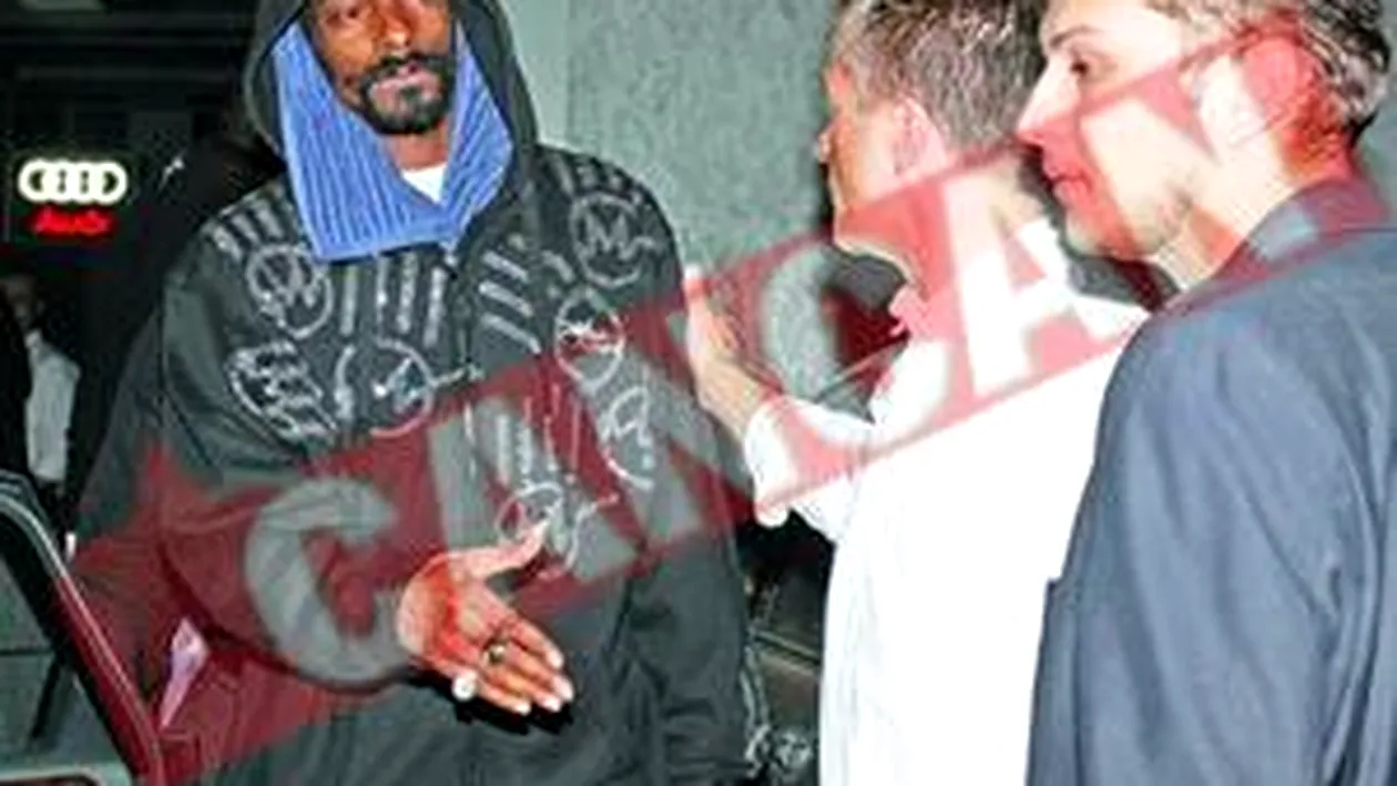 Snoop Dogg a comandat hamburgeri in club