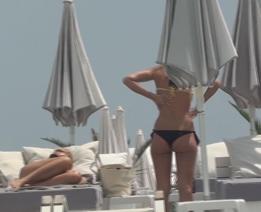 Mara Mareș, apariție ”bine, bine” la mare!