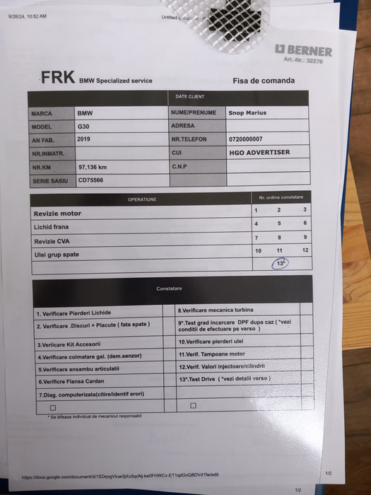 Service-ul lui FRK, luat la bani mărunți de Protecția Consumatorilor